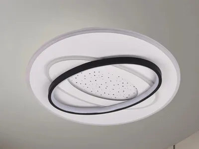 Immagine prodotto di Lampada a soffitto LED con telecomando, 90W - J1359/W