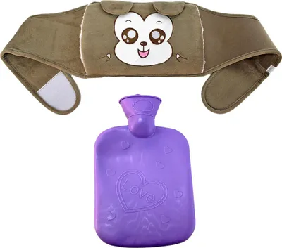 Produktbild von Wärmflasche zum Umschnallen mit Tierdesigns