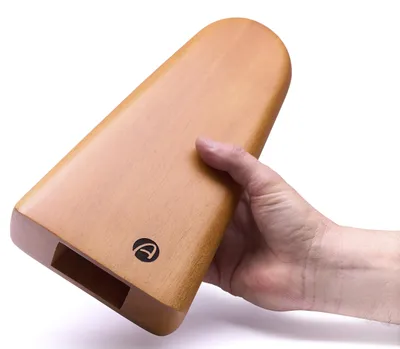 Reise-Didgeridoo Oval, 30 x 15 cm, Holz, inkl. Tasche