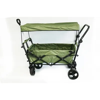 Produktbild von Premium XXL Bollerwagen olive grün