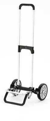 Produktbild von Andersen Einkaufstrollery Alu Star Shopper Flüsterrad 20cm silber
