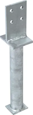 Produktbild von Alberts T-Pfostenträger mit .Steg zum Einbetonieren feuerverzinkt 130 x 300 mm