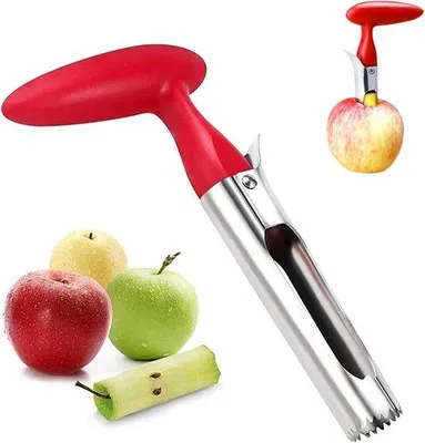 Produktbild von Rot-Edelstahl-Fruchtpresse
