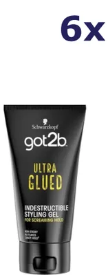 Produktbild von 6x Got2B Haargel - Ultra Glued 150 ml