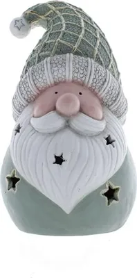 Obrázok produktu pre LED Santa - grün - ca. 22,5 x 22 x 38 cm