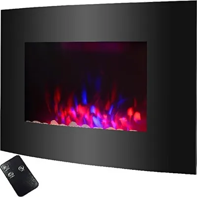 Image de Wandkamin Sobin | Elektrokamin Wand | Wandkaminofen | Kamin hängend
