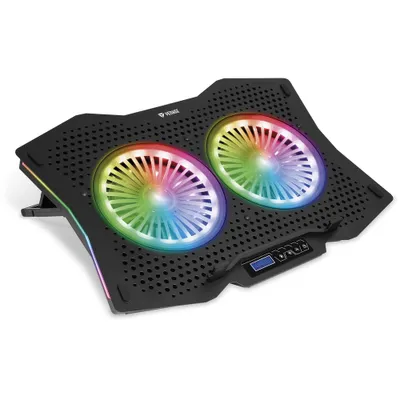 Obrázok produktu pre YENKEE YSN 310 RGB chladiaca podložka pre notebook až 15.6"