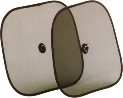 Produktbild von Carpoint Sonnenschutz Seitenfenster 38 x 45 cm schwarz 2 Stück