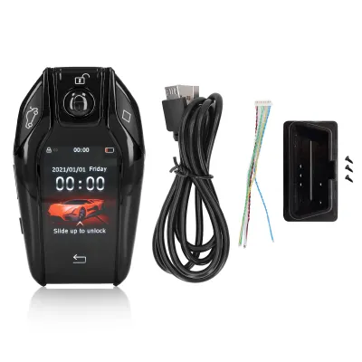 Immagine prodotto di Telecomando universale a chiave intelligente con schermo tattile LCD TK800+ per l'accesso senza chiavi per tutti i modelli di motore con pulsante start-stop