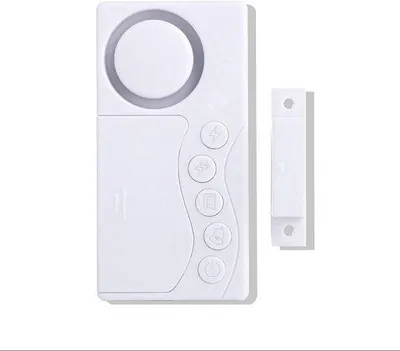 Zdjęcie produktu dla Alarm magnetyczny do drzwi i okien lodówki, 4 tryby, bezpieczeństwo domu, 108 dB