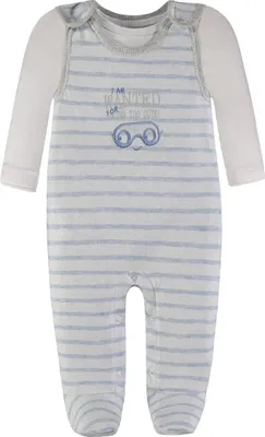 Immagine prodotto di Set tutina e camicetta per bambino, blu Kanz