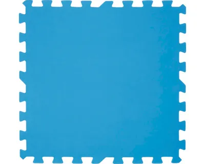 Produktbild von Ochranná podložka k bazénu 50 x 50 x 0,45 cm 9 ks modrá