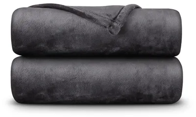 Imagen del producto de Manta "Cashmere Touch" de 150x200 cm - Gris antracita (R)