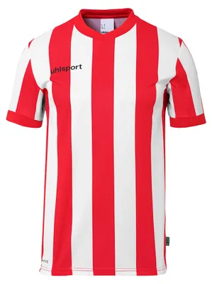Produktbild von Uhlsport Retro Stripe Shirt Kurzarm rot/weiß 140