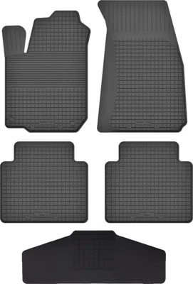 Produktbild von Gummi Fußmatten Set Für: Infiniti M Hybryda (2010-) Gummimatten Schwarz