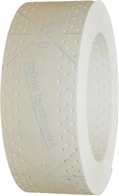 Immagine prodotto di Nastro per coprire giunti, protezione per spigoli, profilo angolare per cartongesso, cartongesso, nastro per giunti, nastro sigillante, SIME Tapes Q, 25 m / 50 mm