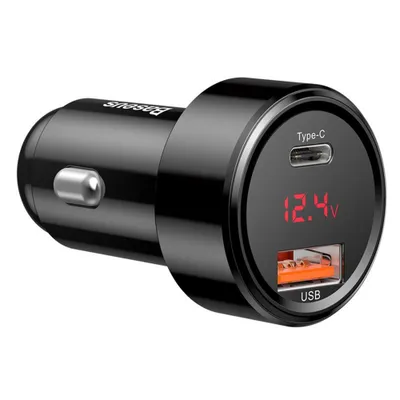 Produktbild von Baseus CCMLC20C-01, Auto, Zigarettenanzünder, 20 V, Schwarz