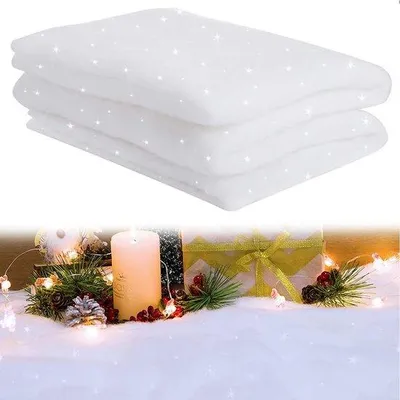Productafbeelding van Kerst Snoeiblanket 240 x 80 cm met Nepsneeuw