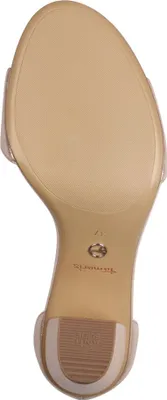 Produktbild von Tamaris Damen Sandalette Metallic Fesselriemen Blockabsatz 1-28096-42, Größe:40 EU, Farbe:Rosa