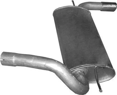 Produktbild von POLMO 08.698 Endschalldämpfer für FORD FOCUS III Auspuff