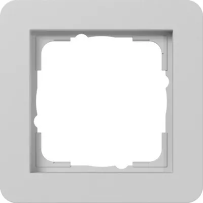 Image de GIRA 0211154 Cadre de finition 1f E1Gris m (0211154)