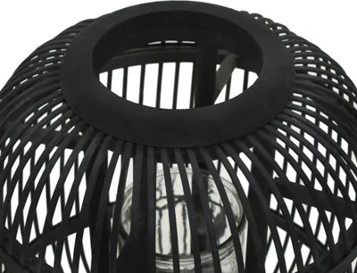 Obrázek produktu pro vidaXL Stojanový svícen Bamboo Black