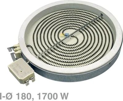 Produktbild von Whirlpool Strahlheizkörper Heizzone Glaskeramikkochfeld 180mmØ 1700W 230V Herd   Ignis Privileg IKEA 481231018889
