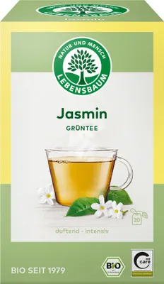 Produktbild von Grüntee Jasmin 20 Beutel 30g von Lebensbaum