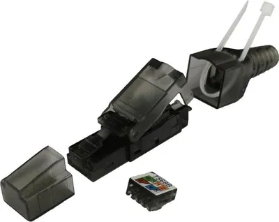 Obrázek produktu pro ALANTEC RJ45 UTP konektor Cat.6A 10G POE+ bez nářadí