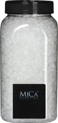 Produktbild von Mica Decorations Dekorativer Glasstein transparent klein 650 ml 1 kg