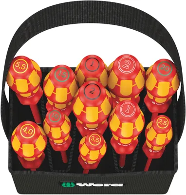 Produktbild von Wera Kraftform 2go 100 Schraubendrehersatz Kraftform Pl