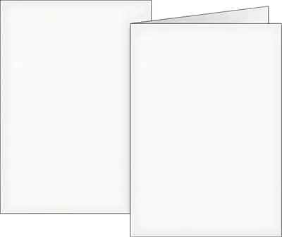Produktbild von BRUNNEN Briefkarte A6hoch 250g/m? weiss 25 Stück 1053660