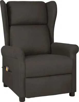 Image de Fauteuil de massage Taupe Tissu