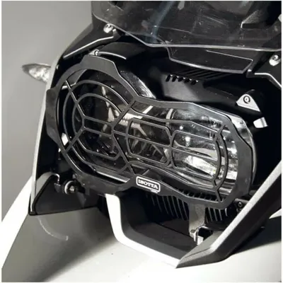 Productafbeelding van ISOTTA koplampbeschermer met zwart rooster voor BMW R 1200 GS LC