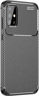 Produktbild von Handy Hülle für Samsung Galaxy A51 Carbon Look Cover Case Schutzhülle Farbe: Schwarz