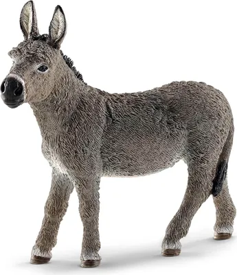 Produktbild von Schleich Farm World - Esel, Figur für Kinder ab 3 Jahren