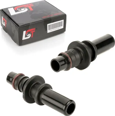 Produktbild von 2x Gegenstück Schnellverschluss Kraftstoffleitung Kupplung gerade 11,8 - 12 mm