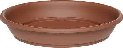 Produktbild von tera Untersetzer "Aura Round" Durchmesser 340 mm terrakotta