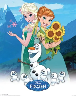 Produktbild von Pyramid Frozen Fever Poster 40x50cm.