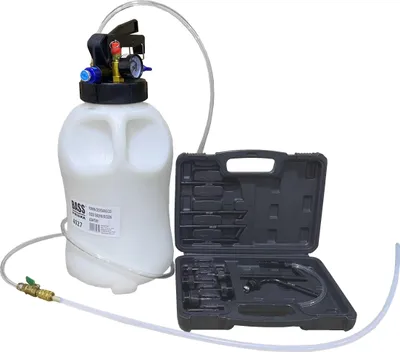 Immagine prodotto di pompa dell'olio da 10 litri per cambio automatico con adattatori
