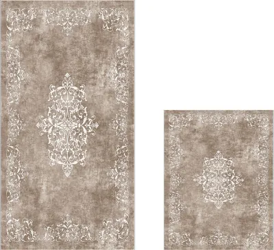 Produktbild von Mijolnir, 510616 - Taupe Grey, Badematten, Taupe Grau, Polyester, 60 x 100 cm