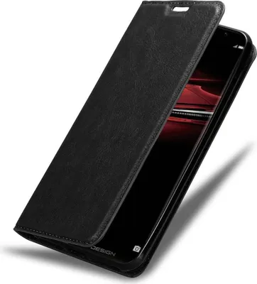 Produktbild von Cadorabo Hülle für Huawei MATE RS Schutz Hülle in Schwarz Handyhülle Etui Case Cover Magnetverschluss