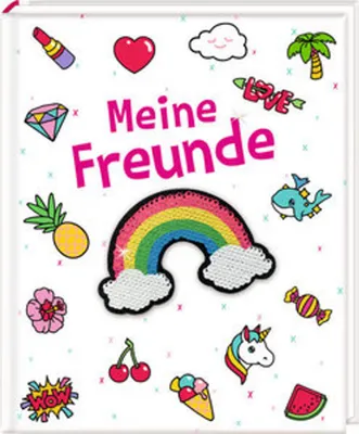 Image de Coppenrath Freundebuch: Funny Patches (Wendepaill.) - Meine Freunde