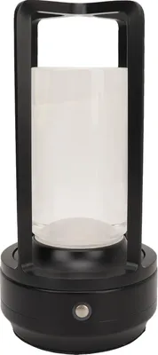 Zdjęcie produktu dla Bezprzewodowa lampa stołowa Kryształowy abażur 3 temperatury kolorów Sterowanie dotykowe USB Akumulatorowa lampa biurkowa LED do domu Czarny