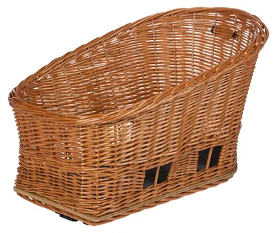 Produktbild von Hinterrad-Tierfahrradkorb Basil Pasja M  45cm, natural, 30ltr, MIK