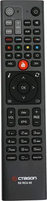Produktbild von Octagon SX RCU 05 Original Fernbedienung für SF und SX-Serie (SF8008, SX8x, SX88x, SX988)