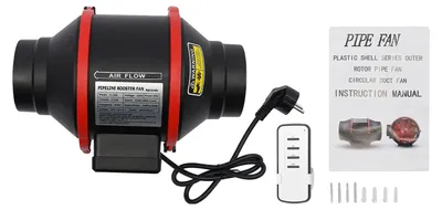 Image de Ventilateur, silencieux, circulation d'air efficace, noir