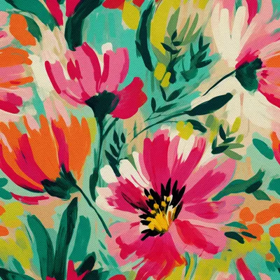 Produktbild von OUTDOOR DEKOSTOFFE OXFORD - Blumen - DX2707