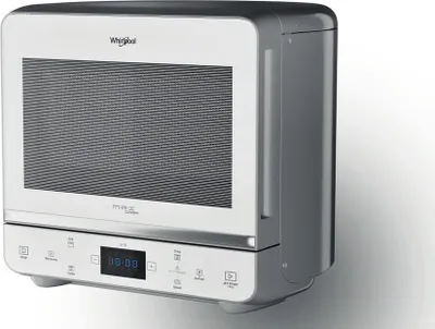 Produktbild von Whirlpool MAX 49 WSL Plochá kombinovaná mikrovlnná trouba / 13 l / 700 W / stříbrná