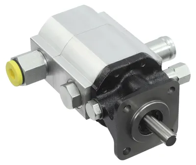 Image de Pompe hydraulique pour fendeuses à bois - Pompe hydraulique - Pression de 3000 PSI (22 MPa) - Débit de 49 litres/minute - Pour moteur de 5,5 à 7,5 chevaux - Entrée : 2,54 cm, sortie : 1,27 cm